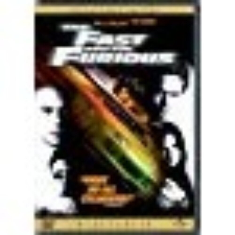 The Fast And The Furious DVD 2001 Universal Studios Paul Walker Vin Diesel - Picture 1 of 4
